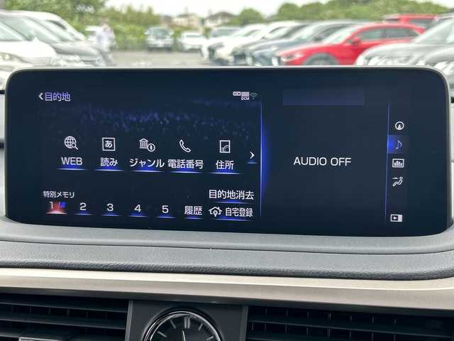 レクサス ＲＸ 450hL 千葉県 2021(令3)年 5.5万km ソニッククォーツ サンルーフ　レザーシート　ナビ　全方位カメラ　ＴＶ　ＣＤ　Ｂｔ　ＵＳＢ　１００Ｖ　ＥＴＣ　ドラレコ　シートヒーター　エアシート　パワーシート　後席モニター　電動リアゲート　２０ＡＷ LEDライト