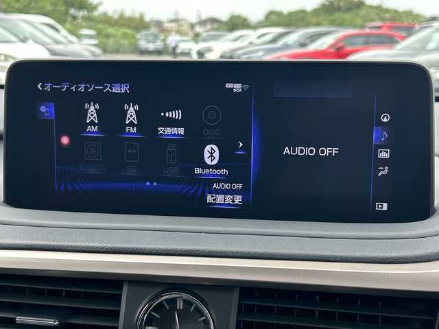 レクサス ＲＸ 450hL 千葉県 2021(令3)年 5.5万km ソニッククォーツ サンルーフ　レザーシート　ナビ　全方位カメラ　ＴＶ　ＣＤ　Ｂｔ　ＵＳＢ　１００Ｖ　ＥＴＣ　ドラレコ　シートヒーター　エアシート　パワーシート　後席モニター　電動リアゲート　２０ＡＷ LEDライト