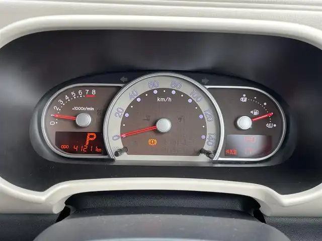 ダイハツ ミラ ココア X 愛媛県 2014(平26)年 4.2万km パールホワイトⅢ スマートキー/オートエアコン/純正オーディオ/禁煙車/フォグランプ