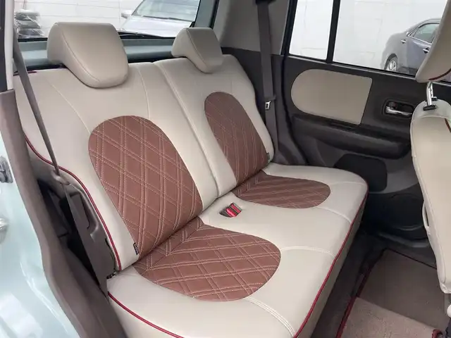 スズキ ラパン ショコラ X 新潟県 2013(平25)年 12.5万km アロマティックアクアメタリック 4WD/メモリナビ/ワンセグテレビ/バックカメラ/アイドリングストップ/ウィンカーミラー/ドアバイザー/プッシュスタート/純正フロアマット/運転席シートヒーター/スペアキー1個