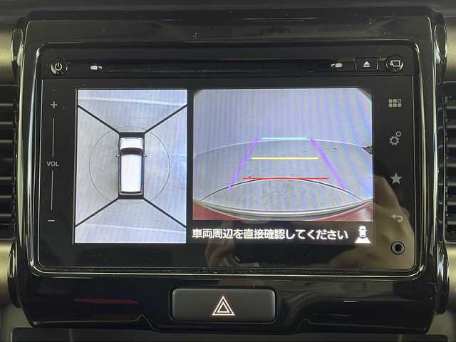 スズキ ハスラー Jスタイル Ⅱ 茨城県 2016(平28)年 3.9万km フェニックスレッドパール/ホワイト2トーンルーフ 純正ディスプレイオーディオナビ　パノラミックビューモニター　フルセグＴＶ　シートヒーター　衝突軽減ブレーキ　スマートキー　純正フロアマット　純正アルミホイール　アイドリングストップ　横滑り防止装置