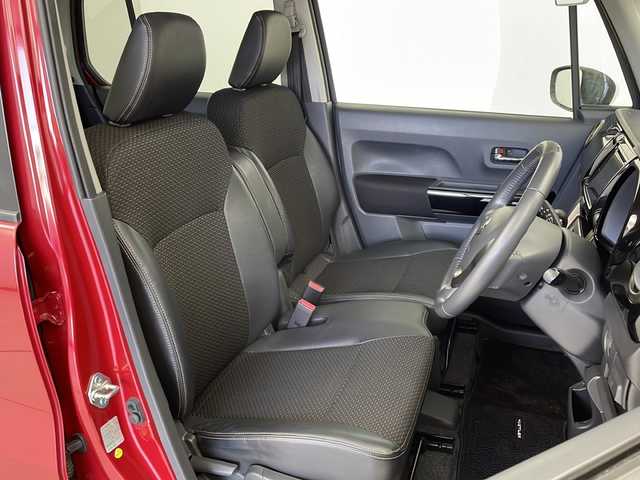 スズキ ハスラー Jスタイル Ⅱ 茨城県 2016(平28)年 3.9万km フェニックスレッドパール/ホワイト2トーンルーフ 純正ディスプレイオーディオナビ　パノラミックビューモニター　フルセグＴＶ　シートヒーター　衝突軽減ブレーキ　スマートキー　純正フロアマット　純正アルミホイール　アイドリングストップ　横滑り防止装置