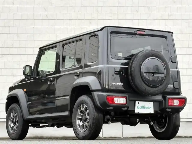 スズキ ジムニー ノマド 岩手県 2025(令7)年 0.1千km 黒 登録済み未使用車/4WD/シートヒーター/追従型クルーズコントロール/ダウンヒルアシスト/オートライト/ＬＥＤヘッドライト/フォグライト/先進運転支援システム（ＡＤＡＳ）/レーンキープアシスト/〇プッシュスタート/〇電動格納ミラー/スペアキー/取扱説明書/保証書