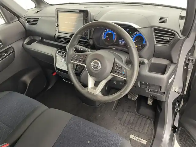 日産 ルークス HWS Gターボ プロパイロットED 滋賀県 2020(令2)年 3.4万km チタニウムグレーメタリック 純正９型ナビ/（CD/DVD/USB/フルセグTV/BT）/エマージェンシーブレーキ/プロパイロット/オートハイビーム/アラウンドビューモニター/ビルトインETC/両側パワースライドドア/ドライブレコーダー/前後ソナー/電動パーキングブレーキ/オートブレーキホールド/ＬＥＤヘッドライト/純正フロアマット/純正15インチAW