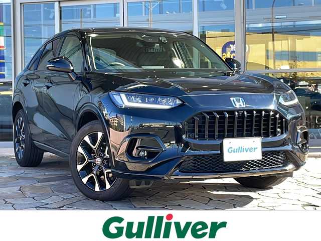 ホンダ ＺＲ－Ｖ ハイブリッド e:HEV Z 静岡県 2023(令5)年 2万km クリスタルブラックパール 純正ナビ/・ラジオ/フルセグTV/・USB/Bluetooth/Apple Carplay/Android Auto/主要装備/・全方位カメラ　/・ドライブレコーダー　/・ＥＴＣ２．０　/・レーダークルーズコントロール　/・ホンダセンシング　/・ＢＯＳＥプレミアムサウンドシステム　/・シートヒーター　/・ハンドルヒーター/・置くだけ充電　/・フォグランプ/・レザーシート/・パワーシート/・パワーバックドア/・パドルシフト/・ダウンヒルコントロール/・オートホールド/・SOSコール/・レーンキープアシスト/・コーナーセンサー/・純正アルミホイール/・プッシュスタート/・スマートキー