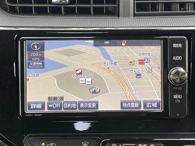 トヨタ アクア クロスオーバー 千葉県 2017(平29)年 3.9万km ベージュ 純正ナビ/・AM/FM/CD/DVD/BT/SD/フルセグTV/バックカメラ/プリクラッシュセーフティ/レーンキープアシスト/オートハイビーム/ETC/プッシュスタート/ステアリングスイッチ/電動格納ミラー