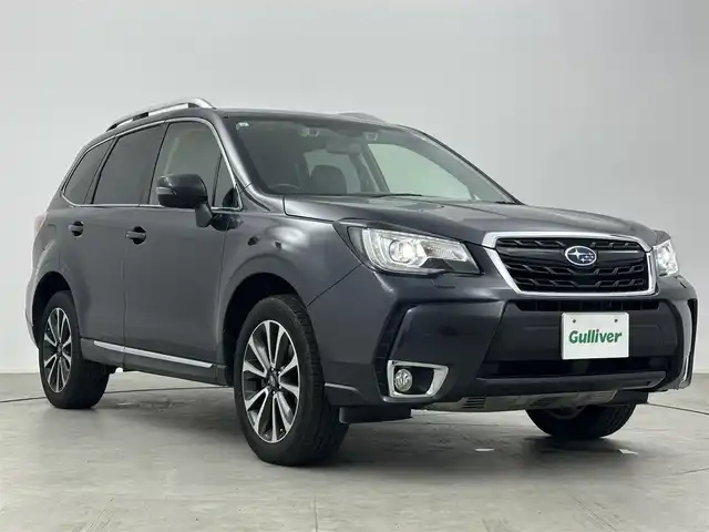 スバル フォレスター 2．0XT アイサイト 愛知県 2017(平29)年 6.1万km ダークグレーメタリック carrozeriaナビ　/（フルセグ/BT／CD/DVD）　/レーダークルーズコントロール　/バックカメラ　/衝突軽減システム　/ダウンヒルアシストコントロール　/レーンキープアシスト　/全席シートヒーター　/ビルトインETC /純正アルミホイール