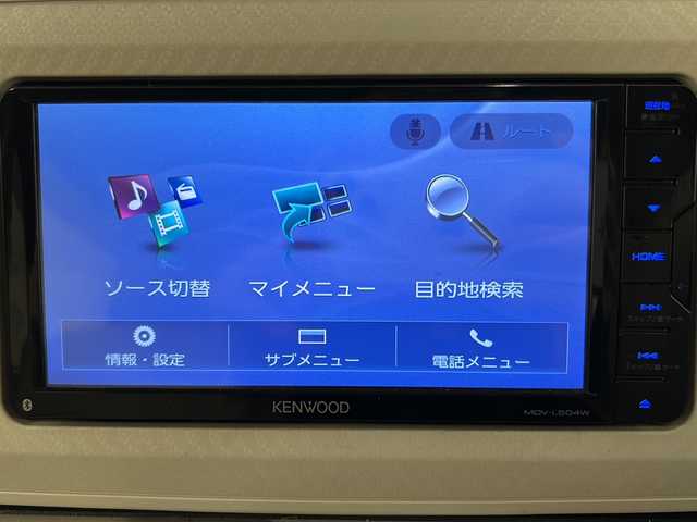 ダイハツ ムーヴ キャンバス X 道央・札幌 2017(平29)年 12.5万km スムースグレーマイカメタリック/プラムブラウンクリスタルマイカ 2トーン /4WD//スマートキー//スペアキー1本//冬タイヤ積載//社外ナビSD//DVD再生//Bluetooth接続//フルセグテレビ//スライドドア両側//ベンチシート//社外アルミホイール//ABS//ヘッドライトLED//横滑り防止装置//レーンアシスト//ダブルエアバック//セキュリティアラーム