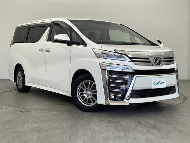 トヨタ ヴェルファイア Z 兵庫県 2018(平30)年 6.3万km ホワイトパールクリスタルシャイン ・純正ナビ＆TV＆BT＆DVD＆CD&SD/・バックカメラ/・パワースライドドア/・ビルトインETC/・トヨタセーフティセンス/・プリクラッシュセーフティ/・レーンディパーチャーアラート/・クリアランスソナー/・オートハイビーム/・レーダークルーズコントロール/・デジタルインナーミラー/・AC100V 電源/・スマートキー/・スペアキー/・プッシュスタート/・LEDヘッドライト/・LEDフォグランプ/・オートライト/・純正フロアマット