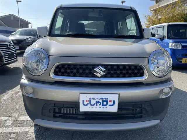 スズキ クロスビー HYBRID MX 兵庫県 2019(平31)年 11.4万km キャラバンアイボリーパールメタリック/ホワイト 2トーンルーフ 【(株)IDOMが運営する【じしゃロン姫路店】の自社ローン対象車両になります。こちらは現金ご利用時の価格です。自社ローンご希望の方は別途その旨お申付け下さい。】/メーカーナビ(フルセグTV/CD/BT/FM/AM)/スマートキー/シートヒーター(D席＋N席)/電動格納ミラー/純正フロアマット(XBEE)/ドアバイザー/ビルトインETC/MTモード付AT/バックカメラ/ドラレコ/ウォークスルー/純正アルミホイール(SUZUKI)/横滑り防止装置/ABS/取扱説明書/保証書