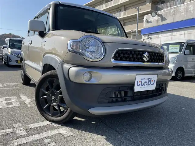 スズキ クロスビー HYBRID MX 兵庫県 2019(平31)年 11.4万km キャラバンアイボリーパールメタリック/ホワイト 2トーンルーフ 【(株)IDOMが運営する【じしゃロン姫路店】の自社ローン対象車両になります。こちらは現金ご利用時の価格です。自社ローンご希望の方は別途その旨お申付け下さい。】/メーカーナビ(フルセグTV/CD/BT/FM/AM)/スマートキー/シートヒーター(D席＋N席)/電動格納ミラー/純正フロアマット(XBEE)/ドアバイザー/ビルトインETC/MTモード付AT/バックカメラ/ドラレコ/ウォークスルー/純正アルミホイール(SUZUKI)/横滑り防止装置/ABS/取扱説明書/保証書