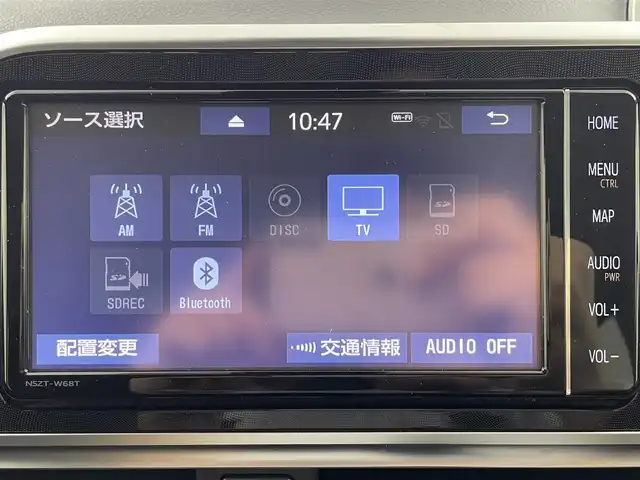 トヨタ シエンタ G 大阪府 2021(令3)年 6.5万km ブラックマイカ トヨタセーフティセンス/・プリクラッシュセーフティ/・レーンディパーチャーアラート/・オートマチックハイビーム/・パーキングサポートブレーキ/・先行車発進お知らせ機能/・インテリジェントクリアランスソナー/純正7インチナビ/　　CD/DVD/BT/TV/TVキャンセラー/バックカメラ/両側パワースライドドア/LEDヘッドライト/本革巻きステアリング/純正15インチホイール/純正ビルトインETC/ラゲッジマット/スマートキー