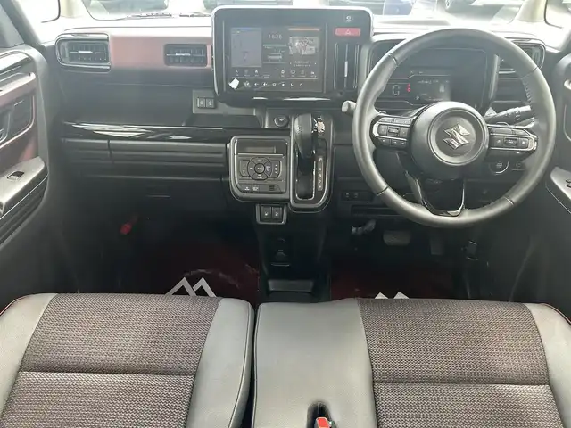 スズキ スペーシア カスタム HYBRID XS ターボ 道北・旭川 2024(令6)年 0.6万km ピュアホワイトP 純正メモリーナビ/フルセグTV/全方位カメラ/両側電動スライドドア/クルーズコントロール/ハーフレザーシート/前席シートヒーター/ハンドルヒーター/パドルシフト/ヘッドアップディスプレイ/ターボ/LEDヘッドライト/LEDフォグランプ