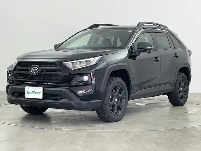 トヨタ ＲＡＶ４ アドベンチャー オフロードPKGⅡ 群馬県 2025(令7)年 0.2万km アティチュードブラックマイカ 純正１０．５型ナビ　バックカメラ　ブラインドスポットモニター　アダプティブクルーズコントロール　シートベンチレーション　シートヒーター　ステアリングヒーター　ダウンヒルアシスト　ＥＴＣ２．０　禁煙車