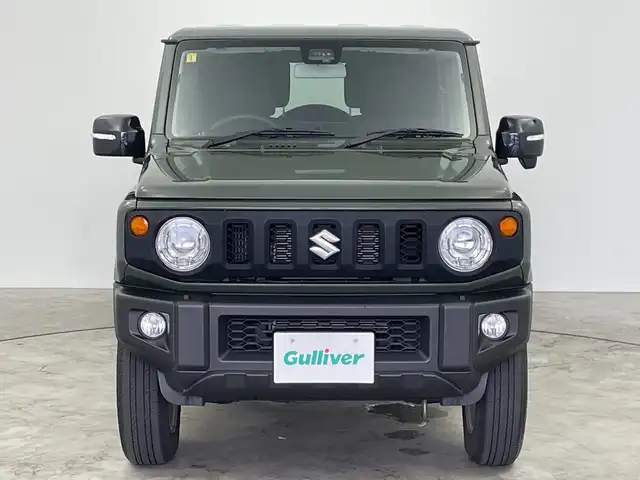 スズキ ジムニー XC 三重県 2023(令5)年 3.8万km ジャングルグリーン /禁煙車　//社外ナビ　//シートヒーター　//フルセグＴＶ　//ＬＥＤ　//ＢＴ　//フォグライト　//ステアリングリモコン　//デュアルセンサーブレーキサポート　//オートハイビーム　//クルーズコントロール　//バックカメラ