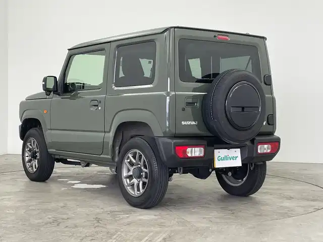 スズキ ジムニー XC 三重県 2023(令5)年 3.8万km ジャングルグリーン /禁煙車　//社外ナビ　//シートヒーター　//フルセグＴＶ　//ＬＥＤ　//ＢＴ　//フォグライト　//ステアリングリモコン　//デュアルセンサーブレーキサポート　//オートハイビーム　//クルーズコントロール　//バックカメラ