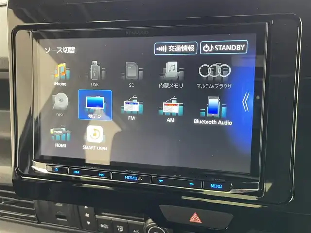 ホンダ Ｎ ＢＯＸ カスタム ターボ 愛知県 2024(令6)年 0.1千km クリスタルブラックパール 届出済未使用車　社外８型ナビ　禁煙車　バックカメラ　シートヒーター　ハーフレザー　両側パワスラ　ＥＴＣ　パドルシフト　ホンダセンシング　衝突軽減装置　追従クルコン　コーナーセンサー　リアロールシェード　コンビニフック付シートバックテーブル(運転席＆助手席)/登録時走行距離27km