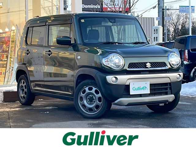 スズキ ハスラー F リミテッド Ⅱ 道央・札幌 2018(平30)年 8.9万km クールカーキPM ・４WD/・衝突被害軽減システム/・社外メモリナビ/ＳＤ／ＣＤ／ラジオ／ワンセグ/・バックカメラ/・横滑り防止装置/・シートヒーター/・ダウンヒルアシスト/・グリップコントロール/・ＥＴＣ/・スペアキー/・アイドリングストップ/・電格ミラー