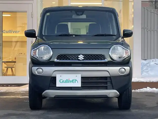 スズキ ハスラー F リミテッド Ⅱ 道央・札幌 2018(平30)年 8.9万km クールカーキPM ・４WD/・衝突被害軽減システム/・社外メモリナビ/ＳＤ／ＣＤ／ラジオ／ワンセグ/・バックカメラ/・横滑り防止装置/・シートヒーター/・ダウンヒルアシスト/・グリップコントロール/・ＥＴＣ/・スペアキー/・アイドリングストップ/・電格ミラー