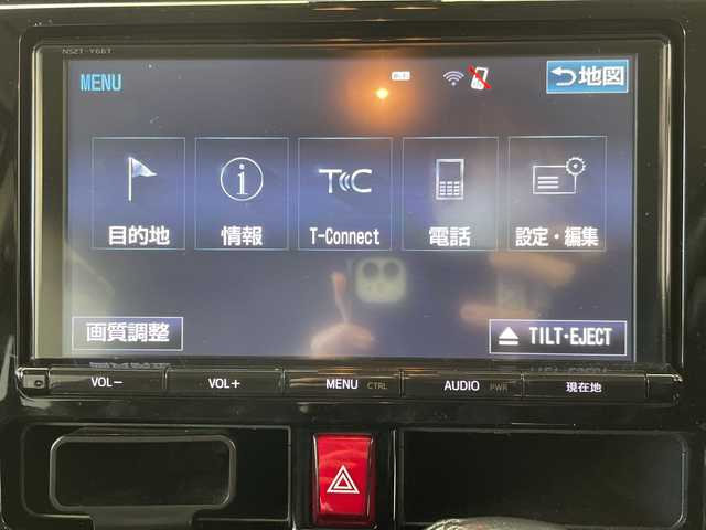 トヨタ ルーミー カスタムG－T 群馬県 2017(平29)年 4.9万km パールホワイトⅢ 純正後席モニター　純正９型ナビ　バックカメラ　ビルトインＥＴＣ　両側電動スライドドア　衝突被害軽減ブレーキ　レーンアシスト　ＬＥＤヘッドランプ　フォグランプ　オートライト　スマートキー　禁煙車