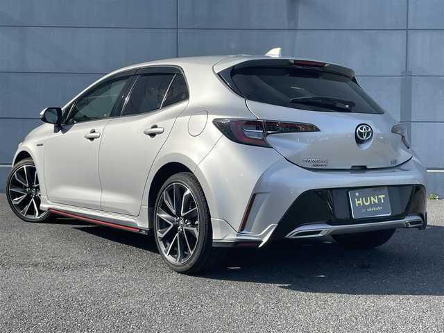 トヨタ カローラ スポーツ ハイブリッドG Z 千葉県 2018(平30)年 2.7万km シルバーM トヨタセーフティセンス/TRDフルエアロ/純正ディーラーOP9インチナビ/Bluetooth/フルセグTV/バックカメラ/レーダークルーズコントロール/ステアリングリモコン/オートホールド/オートハイビーム