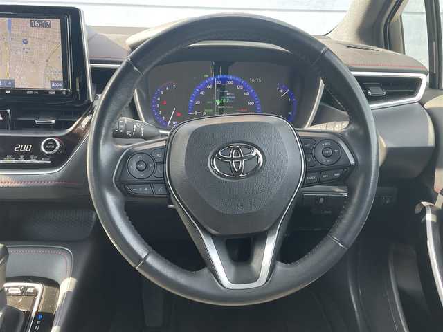 トヨタ カローラ スポーツ ハイブリッドG Z 千葉県 2018(平30)年 2.7万km シルバーM トヨタセーフティセンス/TRDフルエアロ/純正ディーラーOP9インチナビ/Bluetooth/フルセグTV/バックカメラ/レーダークルーズコントロール/ステアリングリモコン/オートホールド/オートハイビーム