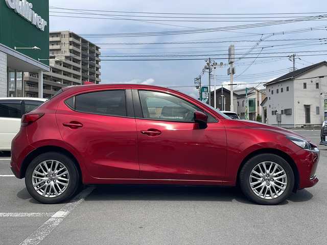 マツダ マツダ２ 15S プロアクティブ Sパッケージ 静岡県 2019(令1)年 3.3万km ソウルレッドクリスタルM 純正ナビ/（CD/DVD/AM/FM/BT）/・フルセグTV/・アラウンドビューモニター/シートヒーター（運転席/助手席）/パワーシート/ステアリングヒーター/コーナーセンサー/レーンキープアシスト/衝突軽減ブレーキ/ヘッドアップディスプレイ/ETC/パドルシフト/純正アルミホイール