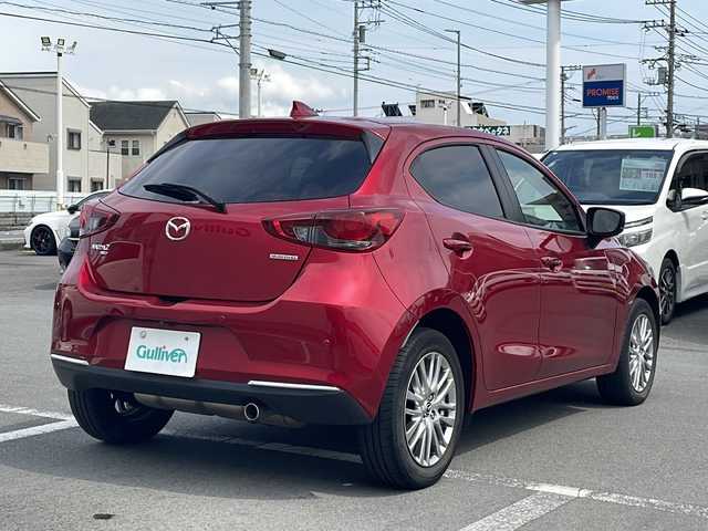 マツダ マツダ２ 15S プロアクティブ Sパッケージ 静岡県 2019(令1)年 3.3万km ソウルレッドクリスタルM 純正ナビ/（CD/DVD/AM/FM/BT）/・フルセグTV/・アラウンドビューモニター/シートヒーター（運転席/助手席）/パワーシート/ステアリングヒーター/コーナーセンサー/レーンキープアシスト/衝突軽減ブレーキ/ヘッドアップディスプレイ/ETC/パドルシフト/純正アルミホイール