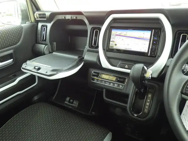 スズキ ハスラー HYBRID X 千葉県 2024(令6)年 1.7万km オフブルーM デュアルカメラブレーキサポート/レーダークルーズコントロール/アイドリングストップ/社外メモリーナビ/地デジTV/【CD再生機能　Bluetooth接続】/ドライブレコーダー（前後撮影）/革巻きステアリング/ステアリングスイッチ/前席シートヒーター/ETC/LEDヘッドライト/フォグライト/ウインカーミラー/リアコーナーセンサー/純正15インチアルミホイル/サイド/カーテンエアバッグ/携帯リモコン
