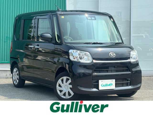 ダイハツ タント X リミテッド SAⅢ 福岡県 2018(平30)年 7.9万km ブラックマイカメタリック 4WD/カロッツェリア8型ナビ/　(Bluetooth/CD/DVD)/フルセグTV/BT/両側パワースライドドア/パノラマモニター/コーナーセンサー/スマートアシスト3/・衝突回避支援ブレーキ機能/・衝突警報機能/・車線逸脱警報機能/・誤発進抑制制御機能/・先行車発進お知らせ機能/・オートハイビーム/LEDヘッドランプ/ステアリングスイッチ/撥水加工ファブリックシート/運転席シートヒーター/キーフリーシステム/イモビライザー/プッシュボタンスタート/スマートキー/純正フロアマット/禁煙車