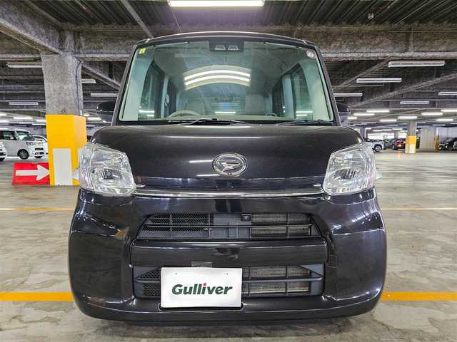 ダイハツ タント X リミテッド SAⅢ 福岡県 2018(平30)年 7.9万km ブラックマイカメタリック 4WD/カロッツェリア8型ナビ/　(Bluetooth/CD/DVD)/フルセグTV/両側パワースライドドア/パノラマモニター/コーナーセンサー/スマートアシスト3/・衝突回避支援ブレーキ機能/・衝突警報機能/・車線逸脱警報機能/・誤発進抑制制御機能/・先行車発進お知らせ機能/・オートハイビーム/LEDヘッドランプ/ステアリングスイッチ/撥水加工ファブリックシート/運転席シートヒーター/キーフリーシステム/イモビライザー/プッシュボタンスタート/禁煙車