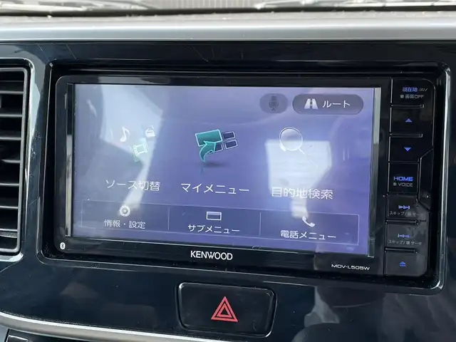 日産 デイズ ルークス ハイウェイスター Xターボ 秋田県 2018(平30)年 3.5万km ブラック 社外SDナビ（AM/FA/BT/CD/DVD）/純正14AW/全方位カメラ/LKA/オートライト/オートマチックハイビーム/ETC/ドアバイザー/ウィンカーミラー/ワンセグTV/プッシュスタート/運転席側シートヒーター
