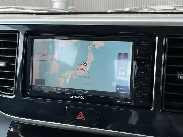 日産 デイズ ルークス ハイウェイスター Xターボ 秋田県 2018(平30)年 3.5万km ブラック 社外SDナビ（AM/FA/BT/CD/DVD）/純正14AW/全方位カメラ/LKA/オートライト/オートマチックハイビーム/ETC/ドアバイザー/ウィンカーミラー/ワンセグTV/プッシュスタート/運転席側シートヒーター