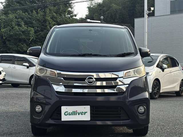 日産 デイズ ハイウェイスターG 熊本県 2013(平25)年 7.2万km プレミアムパープルP 純正ナビ（MP313D-W）/【フルセグTV/Bluetooth/CD/DVD】/全周囲カメラ/純正15インチAW/オートLEDヘッドライト/スマートキー/プッシュスタート/ドライブレコーダー（前後）/ETC/純正革巻きステアリング/ステアリングスイッチ/ウィンカーミラー/純正ドアバイザー/盗難防止装置/ABS/アイドリングストップ/保証書/取扱説明書