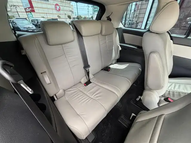 マツダ ＭＰＶ 23S Lパッケージ 宮城県 2013(平25)年 6.7万km クリスタルホワイトパールマイカ 走行距離：66203km/ＢＯＳＥスピーカー/Ｄ＋Ｎ席シートヒーター/純正ナビ/後席モニター（ALPINE）/両側パワースライドドア/パワーバックドア/電動格納サードシート/オットマン/ＥＴＣ/純正フロアマット/Ｄ席パワーシート/純正アルミホイール/エアロ/WAC/バックカメラ/ハーフレザーハンドルカバー/ワンオーナー/AM・FM・BT・TV・DVD・SD・HDMI・IPod