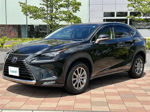レクサス ＮＸ 300h Iパッケージ 福島県 2019(令1)年 3.2万km グラファイトブラックガラスフレーク サンルーフ/プリクラッシュセーフティ/レーダークルーズコントロール/レーントレーシングアシスト/レーンディパーチャーアラート/発進遅れ告知機能/ブラインドスポットモニター/純正ナビゲーション/【CD/SD/USB/AUX/BT/TV】/バックカメラ/ドライブレコーダー/ビルトインETC2.0/パワーバックドア/前席パワーシート/運転席シートメモリー/前席シートヒーター/ステアリングヒーター/ステアリングリモコン/パドルシフト/LEDオートライト/LEDフォグランプ/純正フロアマット/純正ドアバイザー