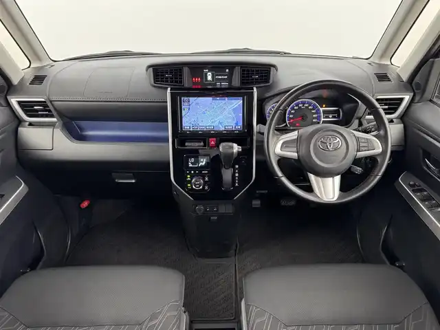 トヨタ ルーミー カスタムG S 福岡県 2017(平29)年 9.1万km ブラックマイカメタリック 純正ナビ（フルセグＴＶ）　/バックカメラ　/クルーズコントロール　/コーナーセンサー　/衝突被害軽減ブレーキ　/アイドリングストップ　/両側電動スライドドア　/シートヒーター　/純正１４インチＡＷ　/ＬＥＤヘッドライト