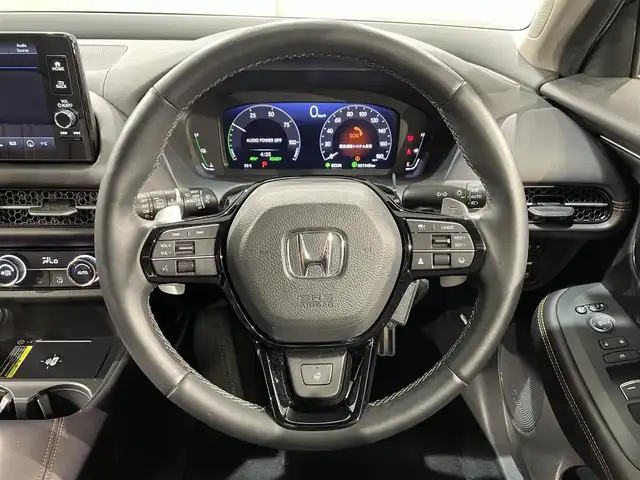 ホンダ ＺＲ－Ｖ ハイブリッド e:HEV Z 愛知県 2023(令5)年 2.2万km ライトブルーⅡ 純正9インチナビ/（Bluetooth/AM/FM/フルセグTV/スマートフォン連携）/BOSEサウンド/ホンダセンシング/　-衝突軽減ブレーキ/　-誤発進抑制機能/　-車線維持支援システム/　-標識認識機能/アラウンドビューモニター/レーダークルーズコントロール/ビルトインETC2.0/シートヒーター/コーナーセンサー/電動リアゲート/LEDヘッドライト/ドライブレコーダー/ワイヤレス充電/スマートキー/純正18インチAW