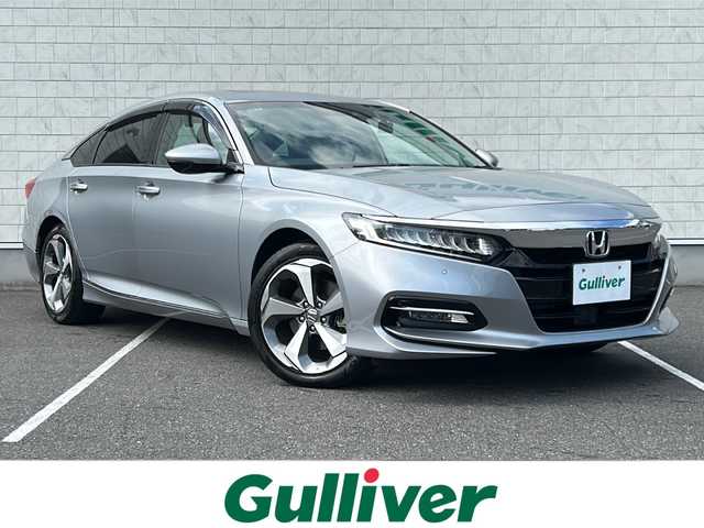 ホンダ アコード EX 栃木県 2021(令3)年 5.5万km ルナシルバーM 純正SDナビ/・Bluetooth CD DVD/・TV ワンセグ/・バックカメラ/電動サンルーフ/ヘッドアップディスプレイ/追従式クルーズコントロール/パワーシート/シートヒーター/レザーシート/衝突被害軽減システム/コーナーセンサー/レーンキープアシスト/LEDヘッドライト/オートライト/ブラインドスポットモニター/盗難防止装置/取扱説明書