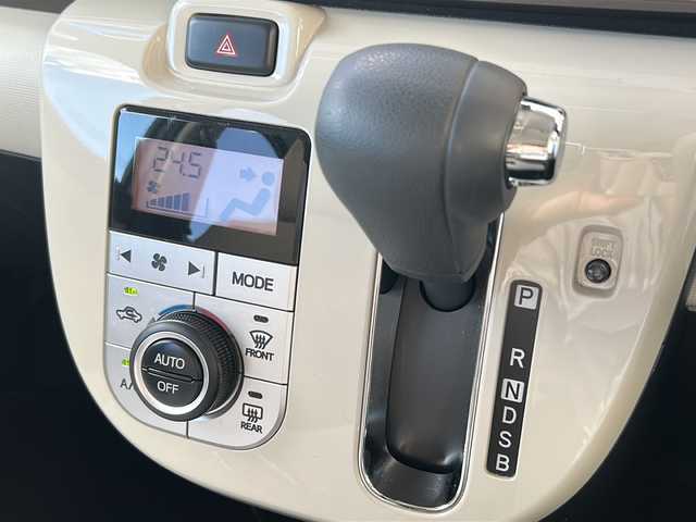 ダイハツ ムーヴ キャンバス G メイクアップ リミテッド　SAⅢ 広島県 2022(令4)年 4.6万km パールホワイトⅢ/ナチュラルベージュマイカメタリック 2トーン 禁煙車/レンタアップ/スマートアシストIII/・衝突軽減/・車線逸脱警報/・オートハイビーム/社外ナビ（MDV-D308BTW）/・Bluetooth/CD/DVD/SD/パノラマモニター/シートヒーター/LEDヘッドライト/フォグランプ/オートライト/ETC