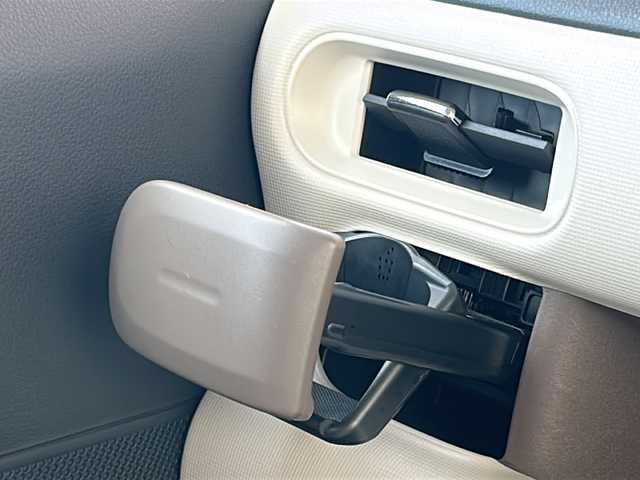 ダイハツ ムーヴ キャンバス G メイクアップ リミテッド　SAⅢ 広島県 2022(令4)年 4.6万km パールホワイトⅢ/ナチュラルベージュマイカメタリック 2トーン 禁煙車/レンタアップ/スマートアシストIII/・衝突軽減/・車線逸脱警報/・オートハイビーム/社外ナビ（MDV-D308BTW）/・Bluetooth/CD/DVD/SD/パノラマモニター/シートヒーター/LEDヘッドライト/フォグランプ/オートライト/ETC