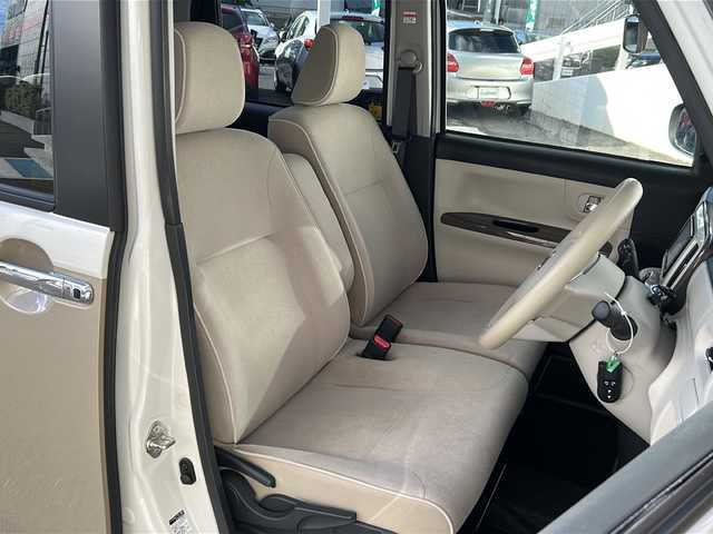 ダイハツ ムーヴ キャンバス G メイクアップ リミテッド　SAⅢ 広島県 2022(令4)年 4.6万km パールホワイトⅢ/ナチュラルベージュマイカメタリック 2トーン 禁煙車/レンタアップ/スマートアシストIII/・衝突軽減/・車線逸脱警報/・オートハイビーム/社外ナビ（MDV-D308BTW）/・Bluetooth/CD/DVD/SD/パノラマモニター/シートヒーター/LEDヘッドライト/フォグランプ/オートライト/ETC