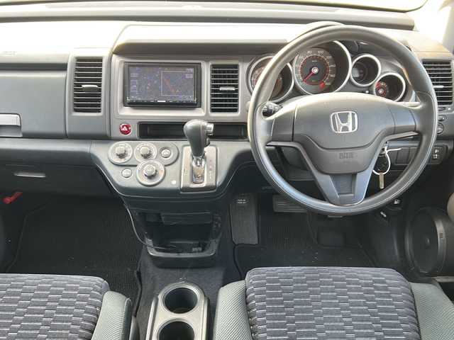 ホンダ クロスロード 20X 秋田県 2007(平19)年 8万km アトランティックブルーグレーメタリック 社外ナビ/CD、DVD/純正17インチAWスタッドレス積込み/バックカメラ/スペアキー/ETC/４WD