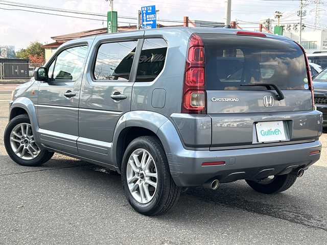 ホンダ クロスロード 20X 秋田県 2007(平19)年 8万km アトランティックブルーグレーメタリック 社外ナビ/CD、DVD/純正17インチAWスタッドレス積込み/バックカメラ/スペアキー/ETC/４WD