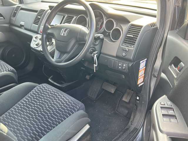 ホンダ クロスロード 20X 秋田県 2007(平19)年 8万km アトランティックブルーグレーメタリック 社外ナビ/CD、DVD/純正17インチAWスタッドレス積込み/バックカメラ/スペアキー/ETC/４WD