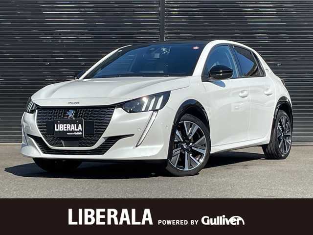 プジョー ２０８ GT ライン 静岡県 2020(令2)年 1.4万km 白 ワンオーナー/ハーフレザーシート/BSM/純正ディスプレイオーディオ/(BT/CarPlay)/衝突被害軽減システム/バックカメラ/ACC/LKA/パーキングアシスト/スマートキー/ETC/ドライブレコーダー/フロアマット/純正17インチアルミホイール/保証書/取説/スペアキー