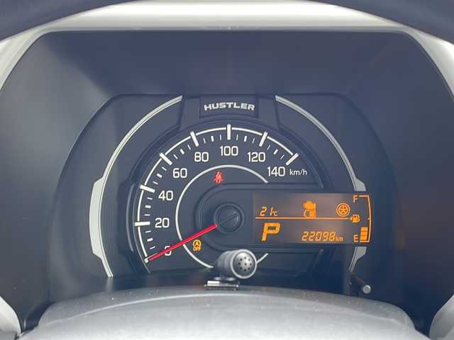 スズキ ハスラー HYBRID G 秋田県 2021(令3)年 2.2万km ブルーイッシュブラックパール3 純正メモリナビ/純正CD/DVD/BT/フルセグ/バックカメラ/4WD/前席シートヒーター/社外14インチアルミ積み込み