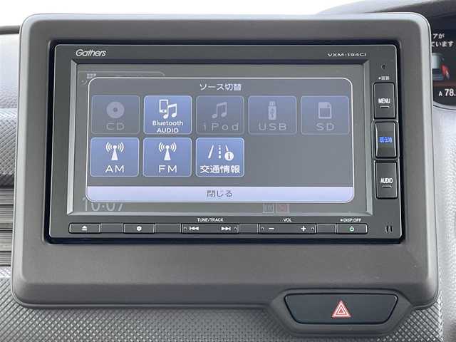 ホンダ Ｎ ＢＯＸ G ホンダセンシング 岐阜県 2018(平30)年 3.4万km ルナシルバーM 社外メモリナビ/AM FM CD SD BT/バックカメラ/前席シートヒーター/LEDライト/ETC/純正フロアマット/片側パワースライドドア/オートライト/追従式クルーズコントロール/サマータイヤ鉄ホイール付積込有り