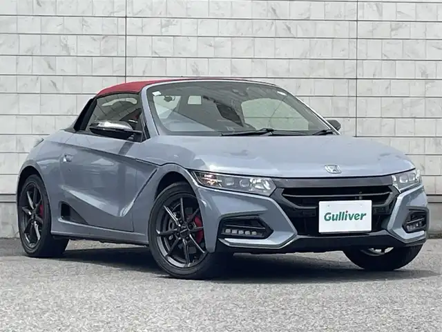 ホンダ Ｓ６６０ モデューロX バージョンZ 大分県 2021(令3)年 1.6万km ソニックグレーパール ワンオーナー/Spoonマフラー/赤黒ハーフレザーシート/純正オンダッシュナビ VXU-192SSi/【ワンセグ/BTオーディオ/USB】/バックカメラ/純正アルミホイール (F:15インチ R:16インチ)/シティブレーキアクティブシステム/クルーズコントロール/純正5段階減衰力調整機構付サスペンション/アクティブスポイラー/ボルドーレッドロールトップ/ブラックエンブレム/カーボン調インテリアパネル/ドアライニングパネル/シートセンターバッグ/前後2カメラREC機能付デジタルインナーミラー/イルミネーション付スカッフプレート/ETC/LEDヘッドライト/LEDフォグランプ/オートライト/赤レザー&アルカンターラコンビステアリング/ステアリングスイッチ/チルトステアリング/シートヒーター/ウインカーミラー/横滑り防止装置/フロアマット/電動調整ミラー/サイド&Wエアバッグ/電子制御制動力配分システム付ABS/スマートキー×2/保証書/車両取説/ナビ取説