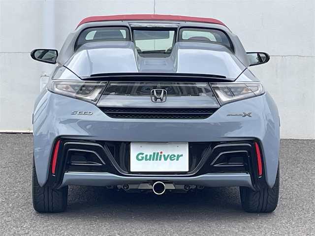 ホンダ Ｓ６６０ モデューロX バージョンZ 大分県 2021(令3)年 1.6万km ソニックグレーパール ワンオーナー/Spoonマフラー/赤黒ハーフレザーシート/純正オンダッシュナビ VXU-192SSi/【ワンセグ/BTオーディオ/USB】/バックカメラ/純正アルミホイール (F:15インチ R:16インチ)/シティブレーキアクティブシステム/クルーズコントロール/純正5段階減衰力調整機構付サスペンション/アクティブスポイラー/ボルドーレッドロールトップ/ブラックエンブレム/カーボン調インテリアパネル/ドアライニングパネル/シートセンターバッグ/前後2カメラREC機能付デジタルインナーミラー/イルミネーション付スカッフプレート/ETC/LEDヘッドライト/LEDフォグランプ/オートライト/赤レザー&アルカンターラコンビステアリング/ステアリングスイッチ/チルトステアリング/シートヒーター/ウインカーミラー/横滑り防止装置/フロアマット/電動調整ミラー/サイド&Wエアバッグ/電子制御制動力配分システム付ABS/スマートキー×2/保証書/車両取説/ナビ取説
